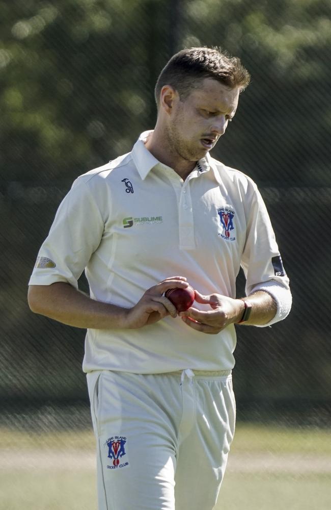 Long Island bowler Matthew Shimell. Picture: Valeriu Campan