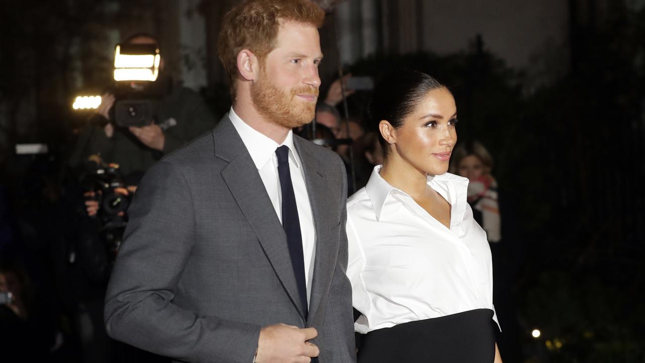 Prince Harry and Meghan Markle. Picture: AP Photo/Kirsty Wigglesworth