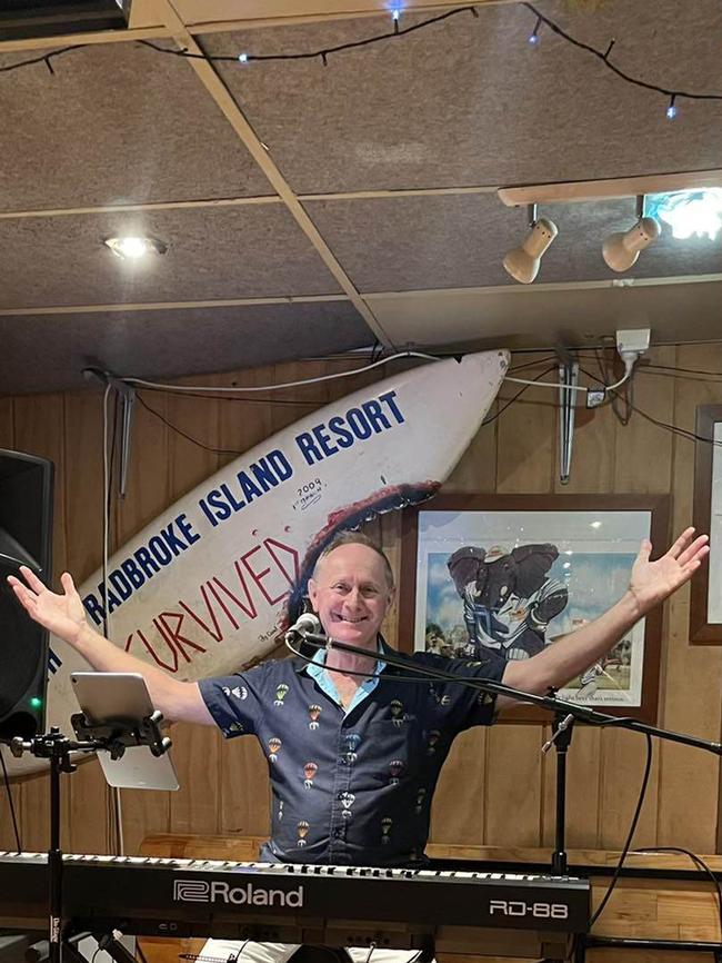 Piano Man Geoff Barry, who had the place hopping from Thursday through to Sunday. Picture: Supplied