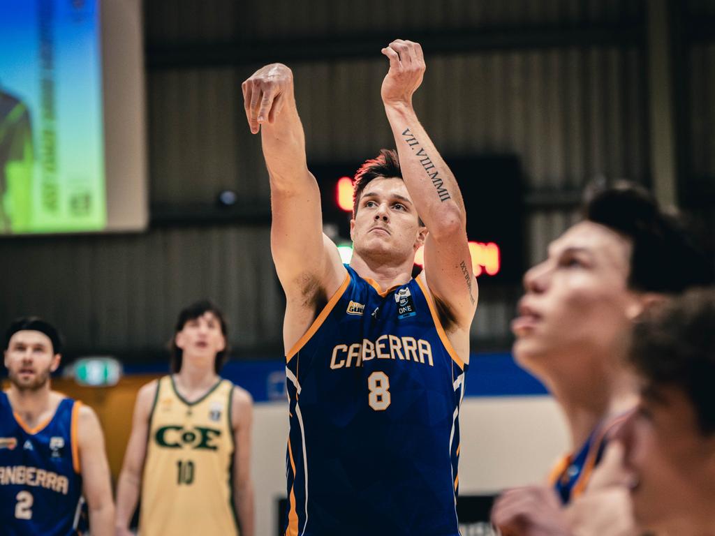 William Mayfield of the Canberra Gunners. Picture: Viesther Rex Bergas | @capturedbyrekz