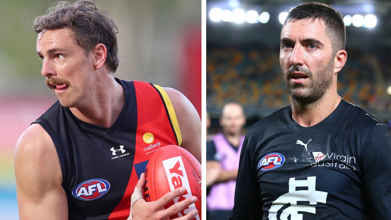 Could Kade Simpson play in 2021? While an AFL great is concerned about giving Joe Daniher a long contract.