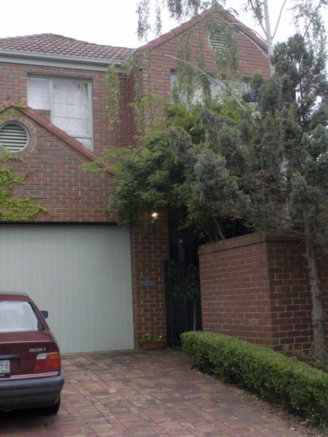 The house in Kew where Mr Kinniburgh was killed.