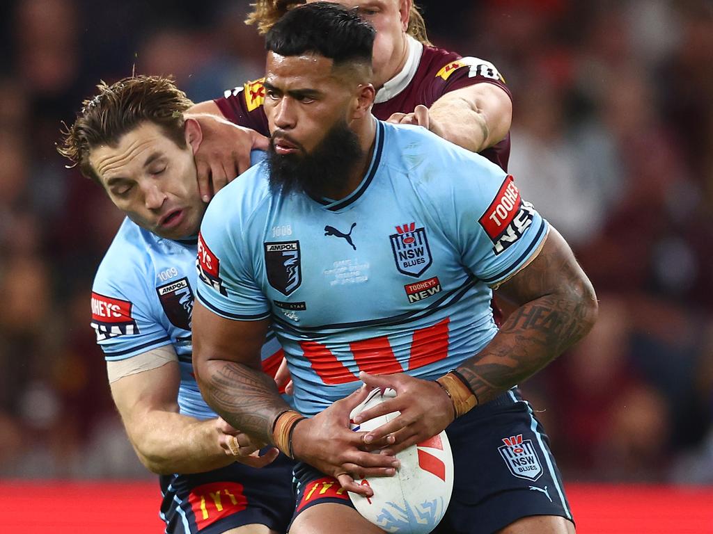 Payne Haas has 11 appearances for NSW. Picture: Chris Hyde/Getty Images