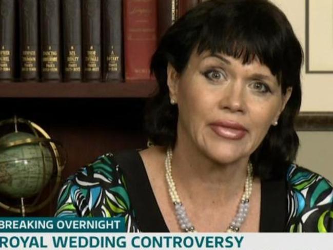 Samantha Markle, previously known as Samantha Grant, on Good Morning Britain. Picture: ITV