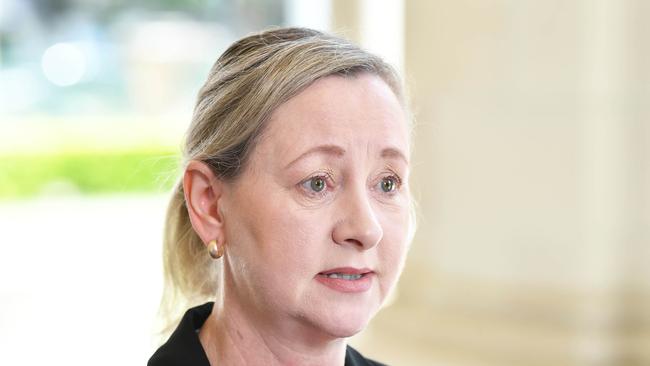 Queensland Attorney-General Yvette D'Ath introduced new double jeopardy laws in the final sitting week of parliament. Picture: Patrick Woods