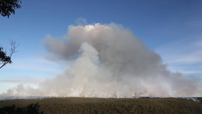 Hazard reduction burns are hotly debated by fire experts. Picture: Richard Dobson