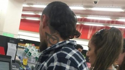 Police are seeking this mulleted man after an alleged theft and assault at a Coles in southern Sydney. Picture: Supplied