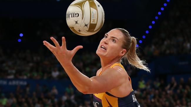 Caitlin Bassett could be playing for a different team in 2019. Picture: Getty.