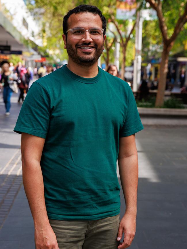 Vineet Vaibhav, in Chatswood. Picture: Justin Lloyd. Picture: Justin Lloyd.