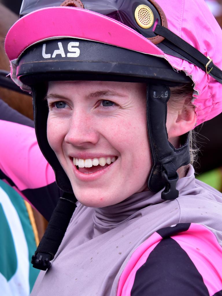 Mikaela Claridge died after a horror trackwork accident at Cranbourne last month. Picture: AAP Image/Brendan McCarthy/Racing Photos.
