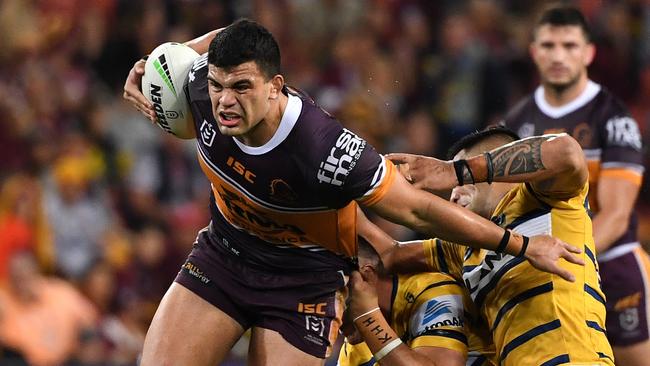 David Fifita is one of the NRL’s most dynamic back-rowers. Picture: Dave Hunt/AAP