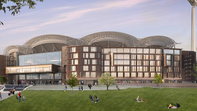 Adelaide Oval would become the first stadium in Australia to feature an integrated hotel under plans revealed by the Stadium Management Authority.