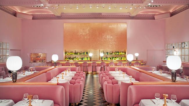 London's Sketch restaurant's pastels and zigzags typify Deco. Picture: Sketch — The Gallery, London.