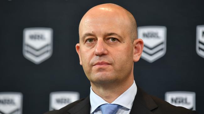 NRL CEO Todd Greenberg came down hard on both clubs. (AAP Image/Brendan Esposito)