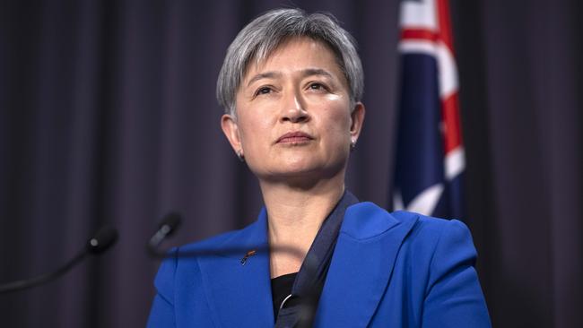 Beijing launched a scathing attack on Penny Wong. Picture: Gary Ramage