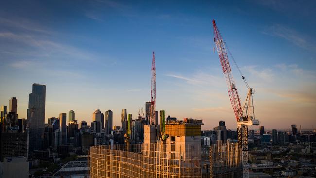 Melbourne is the most locked down city and the world and was subjected to a fast and hard shut-in at the start of this current outbreak, which keeps getting worse. Picture: Getty Images