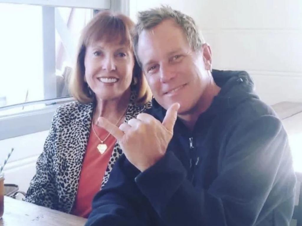 Randall “Randy” Miod, 55, (pictured with his mother, Carol) died in the place he loved most: his home in Malibu. Picture: Supplied