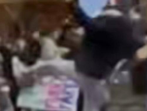 Fight in Rundle Mall involving a  member of the 