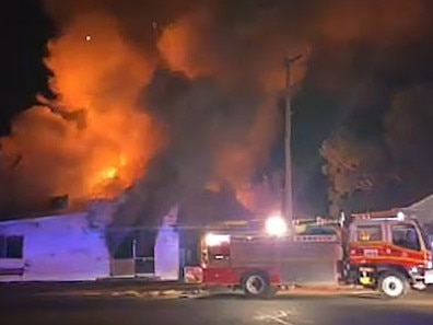 Blackbutt bank fire