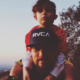 Joel Madden shared a rare pic of son Sparrow on Instagram