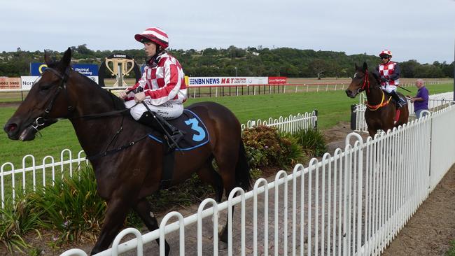 Emily Atkinson will ride Dark Image for Ballina trainer Sean Hendry at Lismore on Thursday.