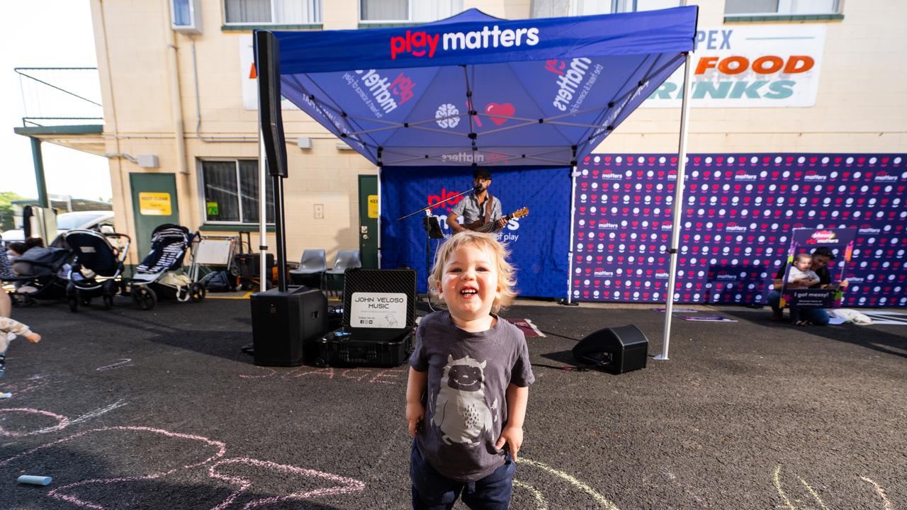 Children had at absolute blast at Messy Play Nambour on Wednesday. Photo: Joseph Byford Photography