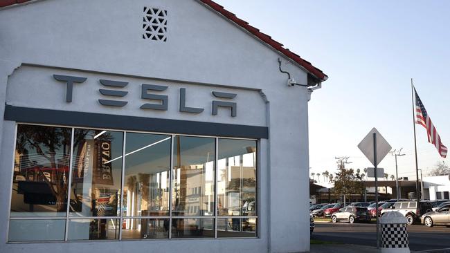 The video of the Tesla malfunction has been seen by 720,000 people. Picture: Mario Tama/Getty/AFP