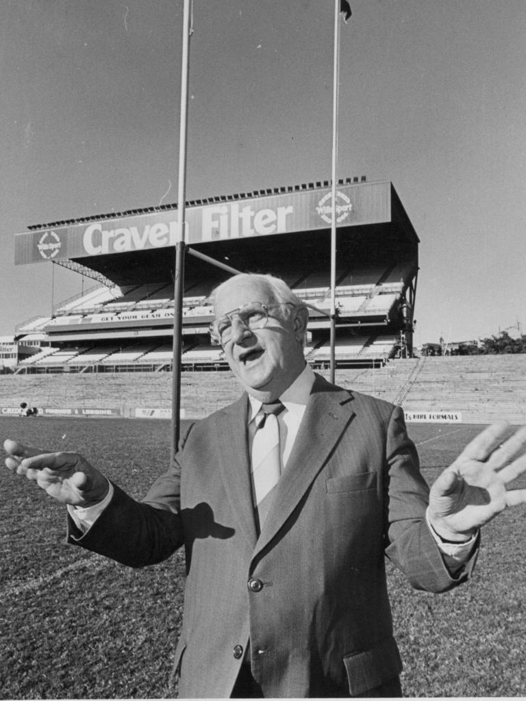 Ex-Queensland rugby league boss Ron McAuliffe would’ve loved last week’s State of Origin decider. Credit: Supplied.