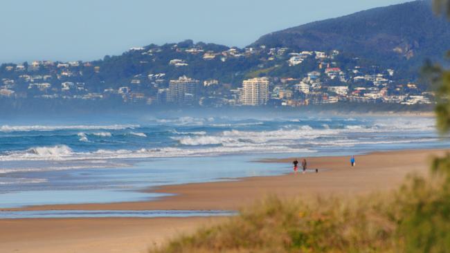 Sunshine Beach, looking towards Coolum. Photo: Geoff Potter