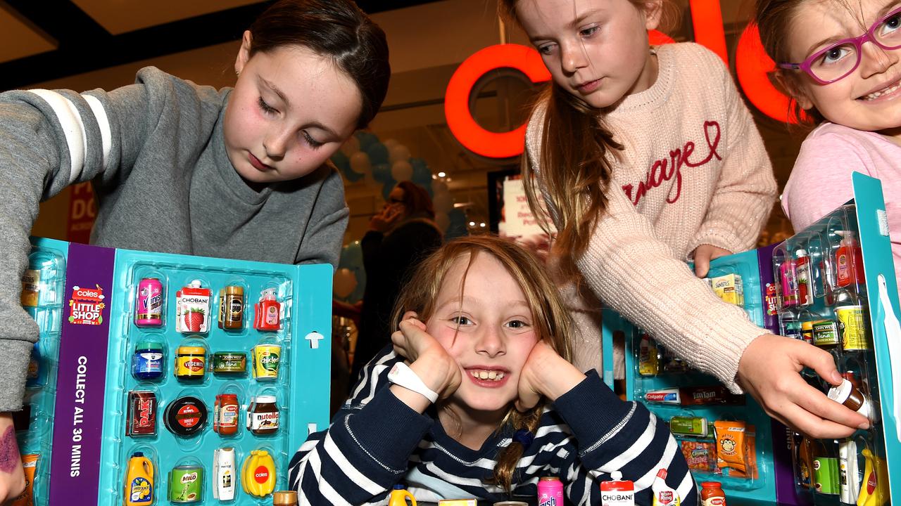 The Little Shop campaign sparked a collectables frenzy. Picture: Nicole Garmston