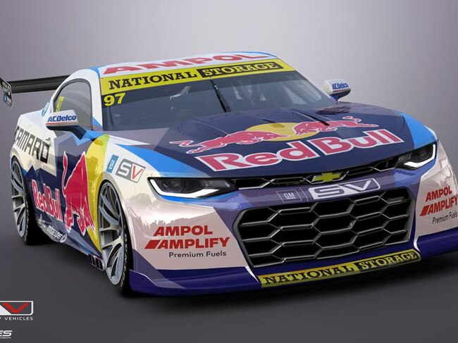 Supercars Gen3 images Red Bull Camaro