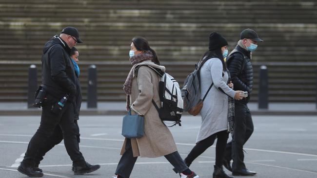 Parts of Australia have recorded the coldest May day on record. Picture: NCA NewsWire / David Crosling