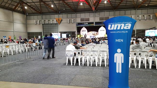 A Facebook post of the event from the United Muslims of Australia (UMA) Community organisation.