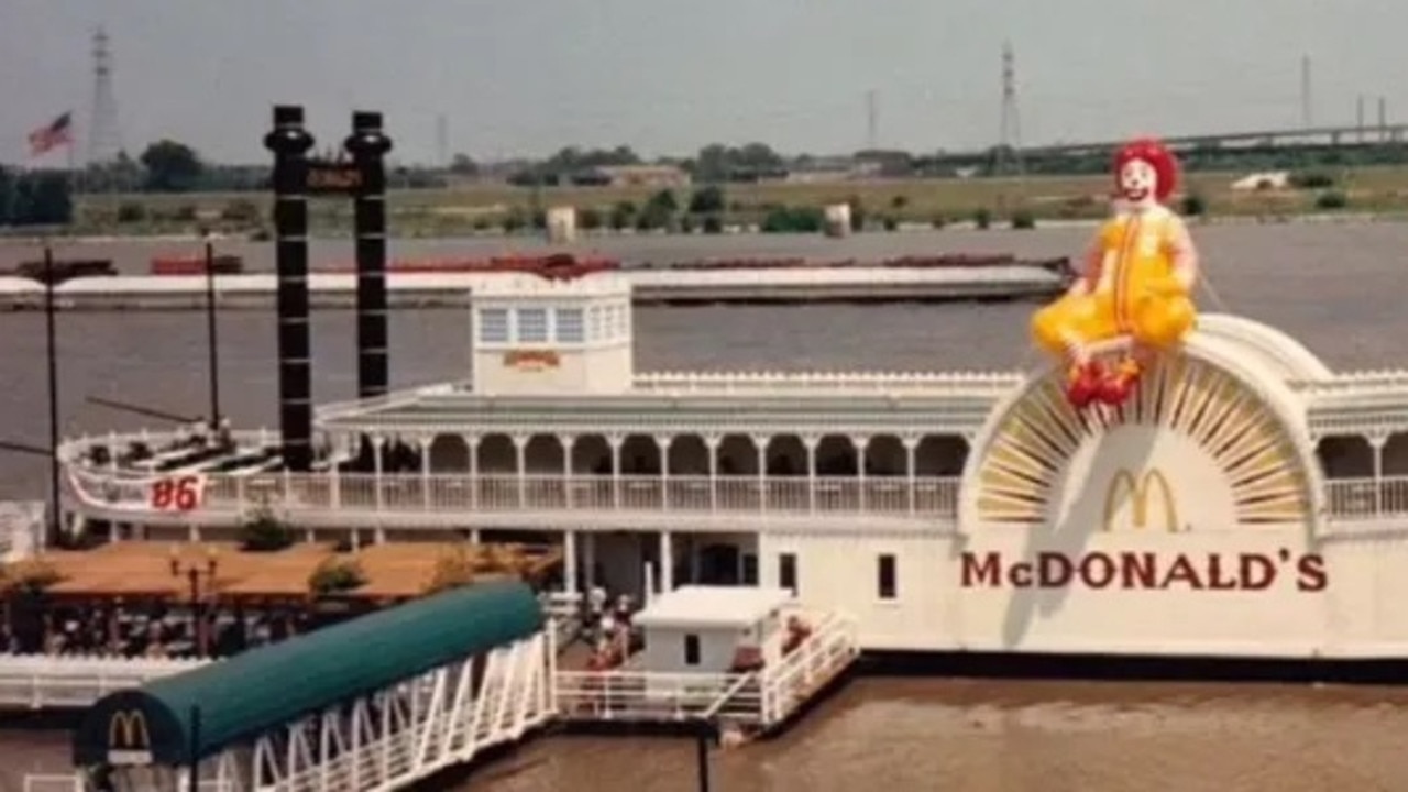 The much-loved chain opened its first McBoat on the Mississippi River in 1980.