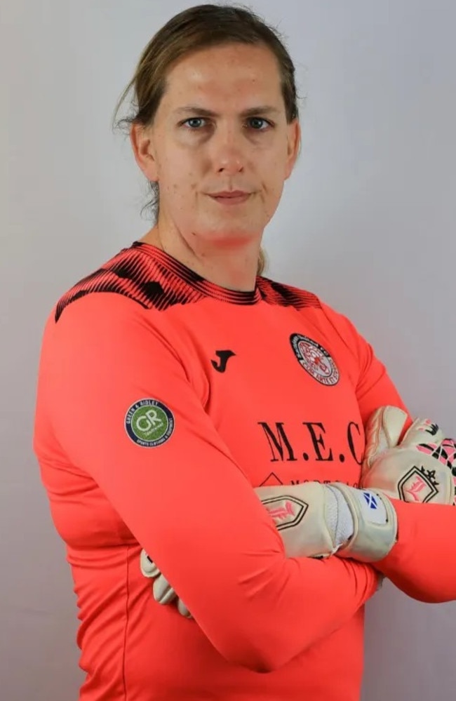 Trans goalkeeper Blair Hamilton has faced protests during spells at two other teams