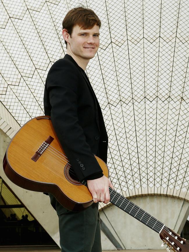 Guitarist Andrew Blanch Picture: John Appleyard