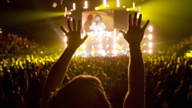 A Hillsong conference in Sydney.