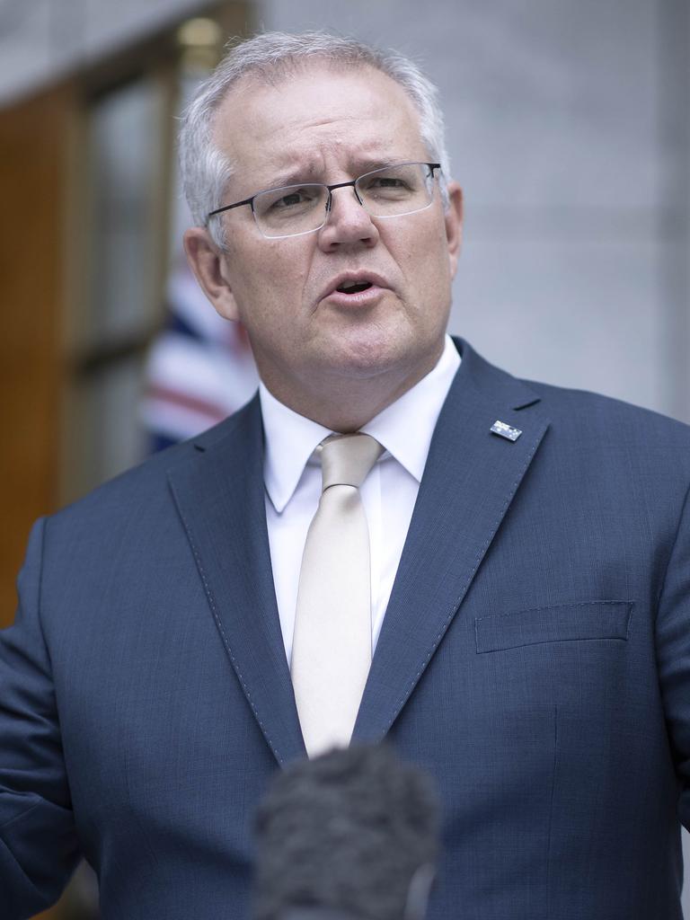 Prime Minister Scott Morrison stressed today that all decisions made by the Federal Government will be based on medical advice. Picture: NCA NewsWire/Gary Ramage