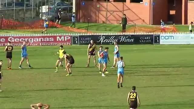 Huge hanger from Sturt’s Shane McAdam in SANFL