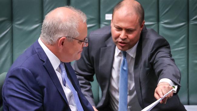 Prime Minister Scott Morrison and Federal Treasurer Josh Frydenberg rolled out the JobKeeper program which has cost more than $100 billion.