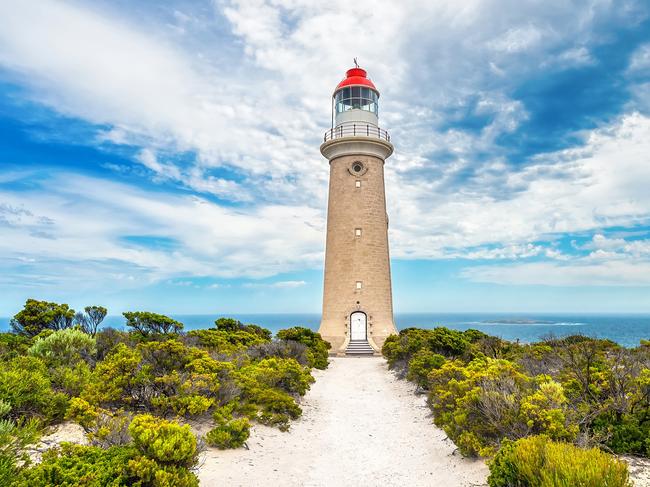 Cape Du Couedic Lighthouse on a day, Kangaroo Island, South Australia