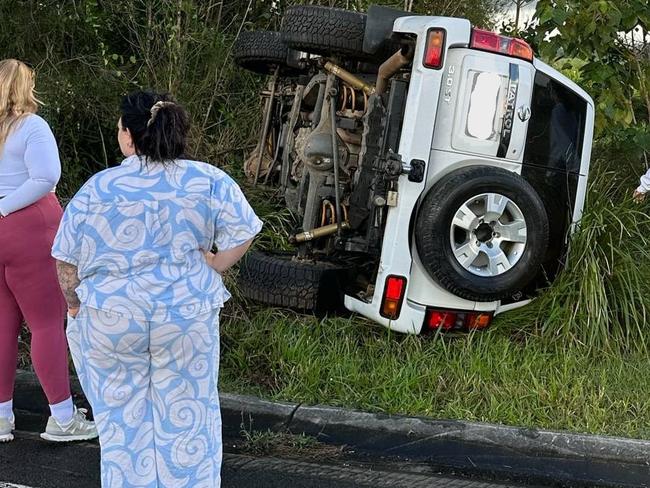 Sunshine Motorway Rollover