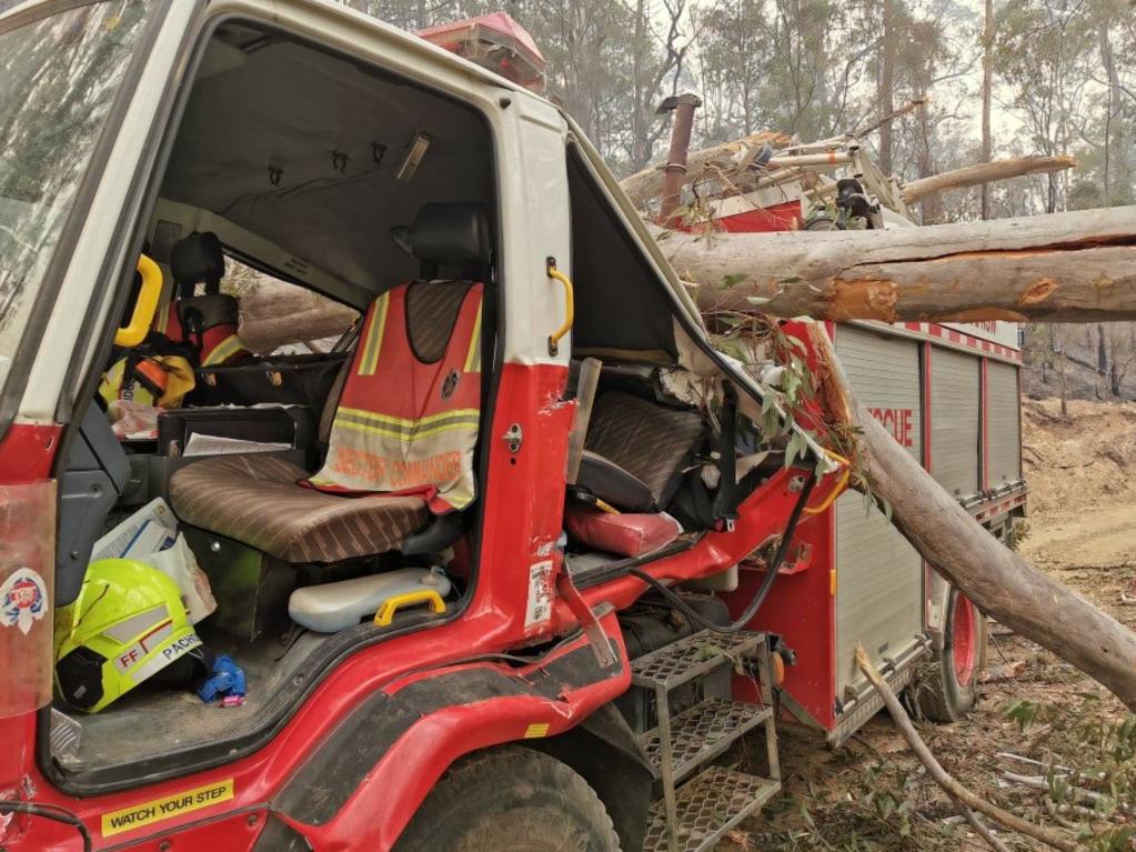 NSW bushfires: Painful recovery for gutsy firefighters Irene Pachos and ...