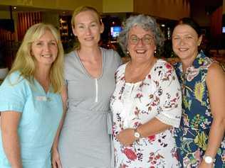 RWNCQ Committee member Kim Rose with Inspirational Women of the year Award finalists Amy Deme, Bernadette Cross and Debbie Hughes. Picture: Jann Houley