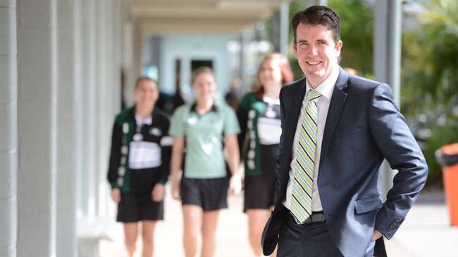 Marsden State High School principal Andrew Peach has won the country’s top principal title.