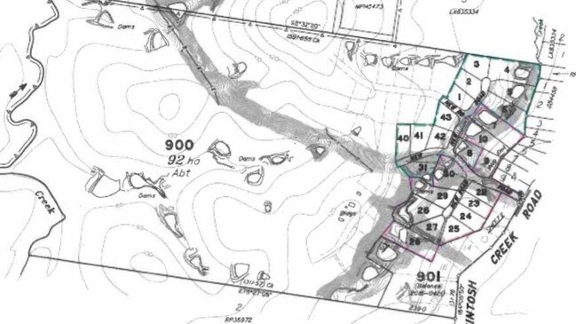 Two dozen new blocks will be broken off the front of 110ha on McIntosh Creek Rd.