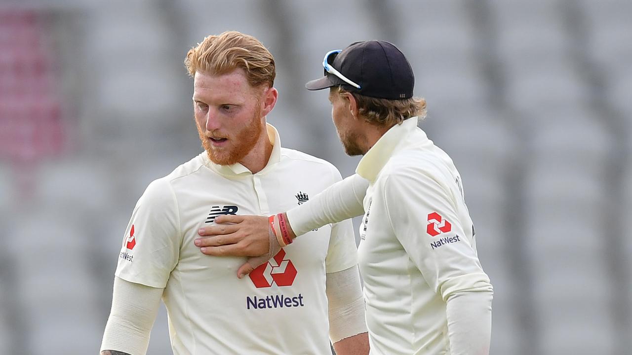 Two late wickets from Ben Stokes have kept England in the Test.