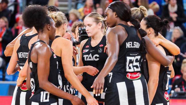 The players have called for better governance and leadership by Netball Australia. (Photo by Jenny Evans/Getty Images)