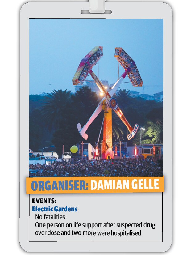 A rundown of statistics for organiser Damian Gelle.