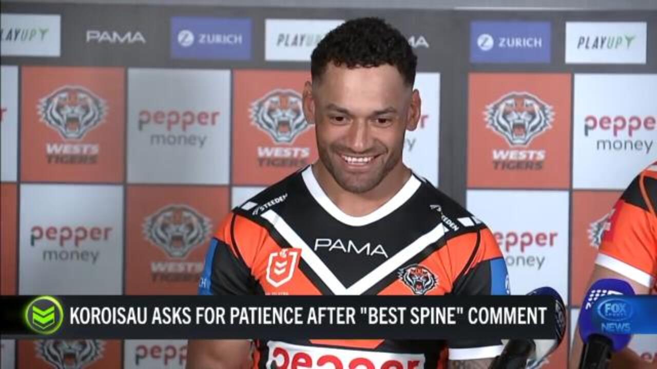 Tigers react to 'best spine in the game'